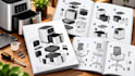 create product instruction manuals with clear step by step assembly guides
