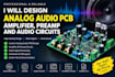 design analog audio pcb amplifier preamp and audio circuits