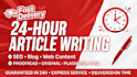 write SEO articles content writing affiliate review and blog