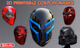 design and create a 3d printed cosplay helmet, custom wearable cosplay helmet