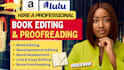 do book editing, line and copy editing, proofread romance and fantasy novels