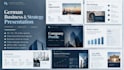 design a german business and strategy presentation