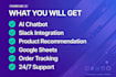 build ai agent for clothing store and slack