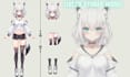 do live2d vtuber model and rigging, anime vtuber model rigging, vtube studio