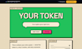 design a crypto meme coin token website in 48 hours