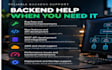 fix, build and maintain your nodejs backend and apis