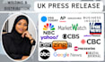 do uk press release distribution publish uk press release uk press release