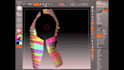 create a detailed 3d character sculpt in zbrush