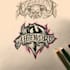 traditional hand drawn logo