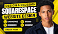 build and edit squaresspace website, design or redesign squarespace website