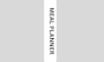 be your meal planner