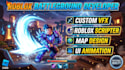 custom roblox vfx roblox map roblox scripter ui animation battleground game