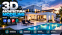 create a professional 3d architectural model from your plans