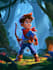draw 2d game character illustration