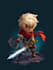 draw 2d game character illustration