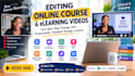 edit online course videos and e learning lessons