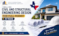 do civil and structural engineering design for full permit in texas