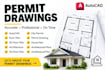 create permit drawings and autocad floor plans