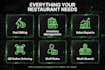 develop a restaurant pos system with inventory and billing