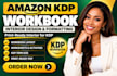design and format your amazon KDP workbook interior