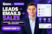 setup snov io lead finder email verification cold outreach drip automation