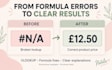 fix excel formulas and vlookup errors and automate spreadsheets