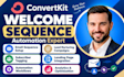 create convertkit welcome sequence kit onboarding kit automation system