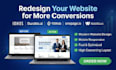 redesign ionos website design durable ai 10web onepage webwave builder