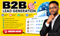 build b2b email lists linkedin leads and prospect databases