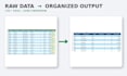 convert CSV excel json and structured data files