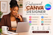 be your expert in graphics design on canva