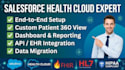 setup salesforce health cloud customize dashboard data migration API integration