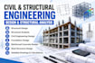do structural engineering design, civil engineering and structural analysis