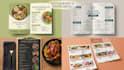do food menu design restaurant menu design digital food menu design qr code