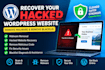 recover your hacked wordpress website, remove malware and blacklist