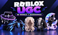 create custom roblox 3d models, game assets, props and roblox ugc accessories