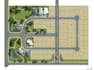 create a residential property map with plot and road layout
