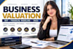 do business valuation and financial analysis
