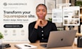 redesign and modernize your squarespace website