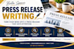 turn your news into a press release that gets attention
