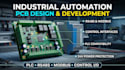 develop industrial automation pcb with plc, rs485, modbus and control interfaces