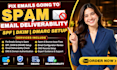 fix emails going to spam, email deliverability, spf, dkim, dmarc setup