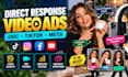 peptide video ads ugc script creative testing production package