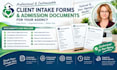 create client intake forms and admission documents for your agency