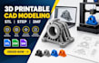 create 3d printable models, stl, step and 3mf files