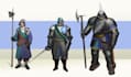paint character concept art and illustrations