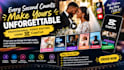 create cinematic wedding video animation video editing for weddings events