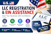 do US llc registration and ein application assistance
