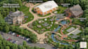 create event campus wayfinding map wedding direction map tourist guide map