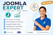 fix joomla errors, bugs, malware, upgrade update and migrate your joomla website